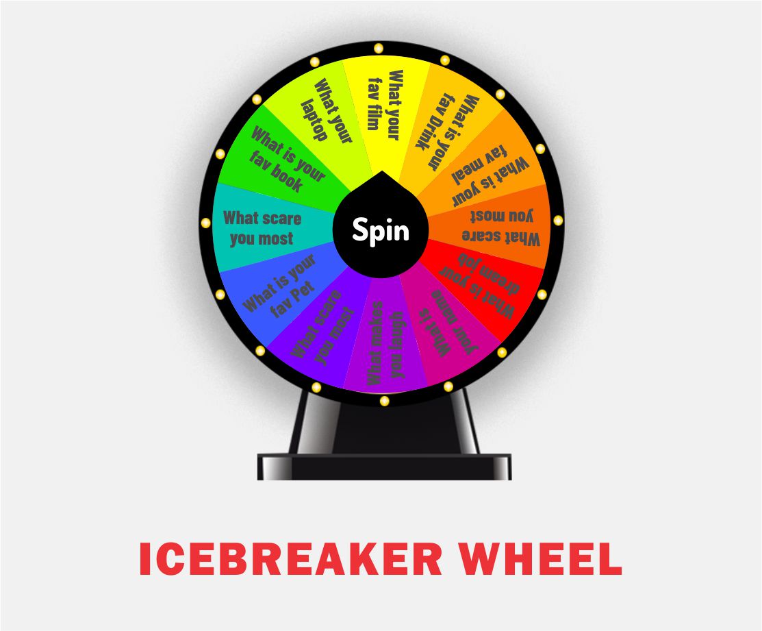 🤔 Spin the Icebreaker Wheel Multiple Icebreaker Questions 2023 🤔