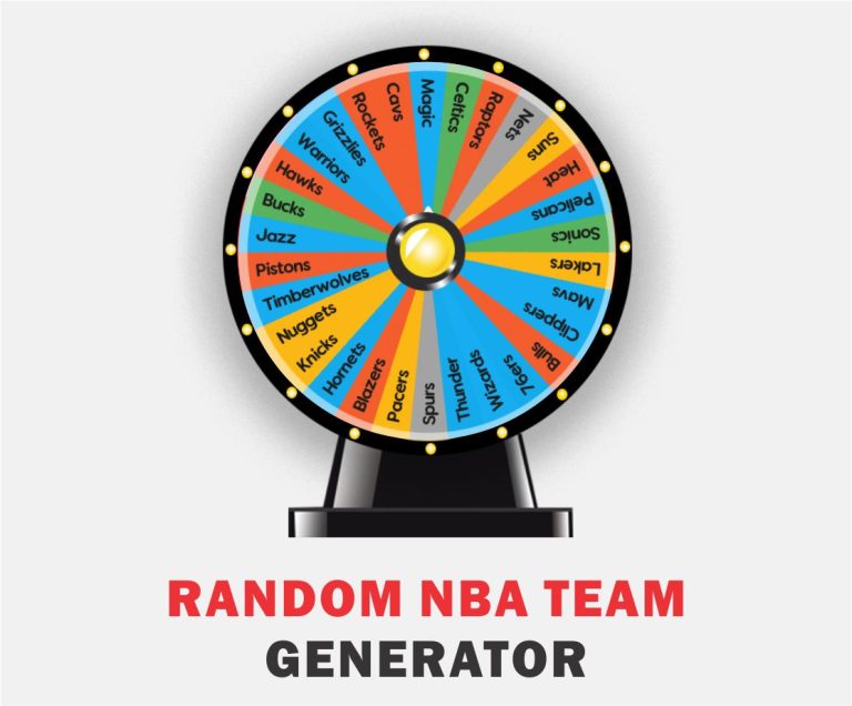 ⛹️‍♀️Random NBA Team Generator | Spin the Wheel for Best NBA Team ⛹️‍♀️