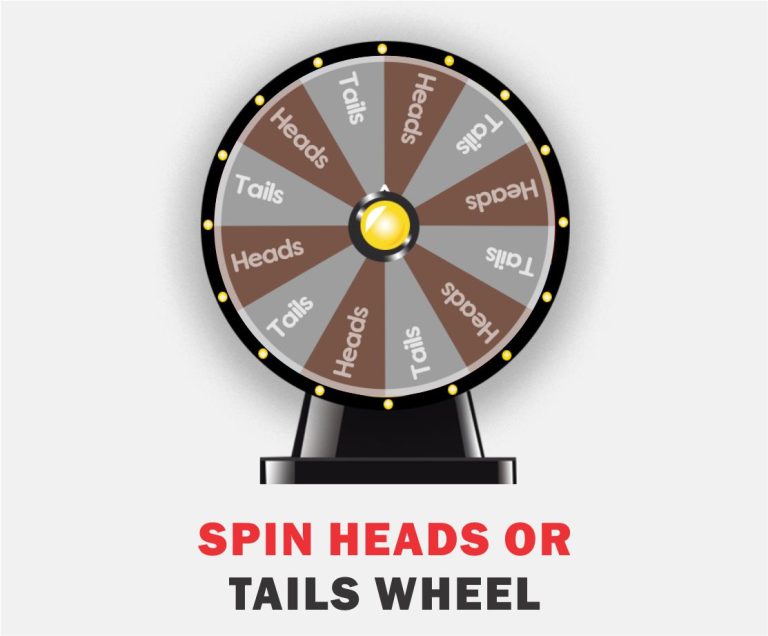 🔴 Spin Heads or Tails | Best Random Coin Flipper Wheel 2024    🟡