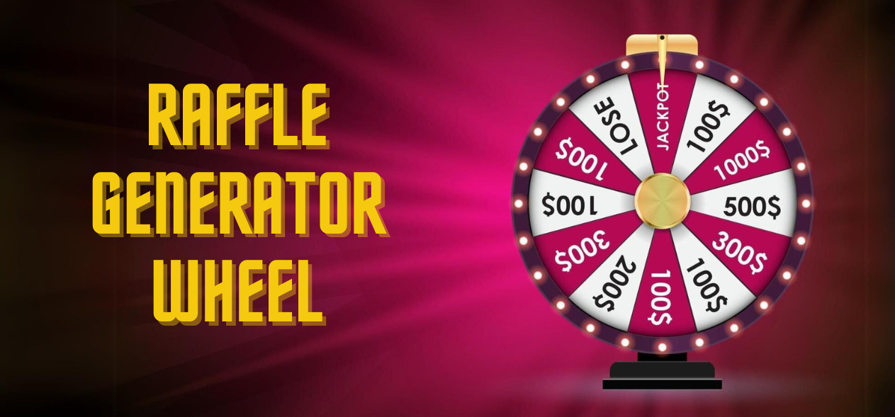 🎟️ Spin the Raffle Generator Wheel Best for Charity Raffles 🎫