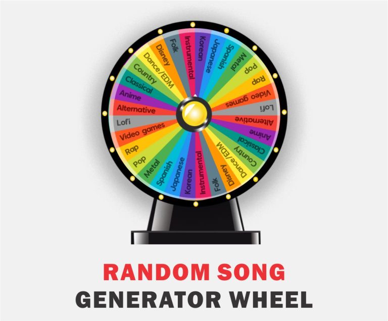 🎶 Random Song Generator Wheel | Best Spinner for Random Songs 2024 🎵